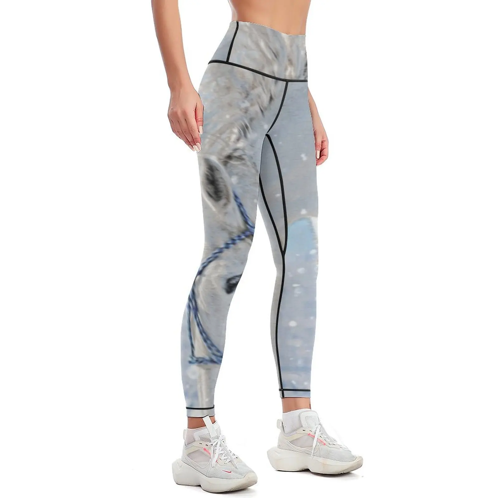 Snow Horse Leggings sport legging gym's sportswear Womens Leggings