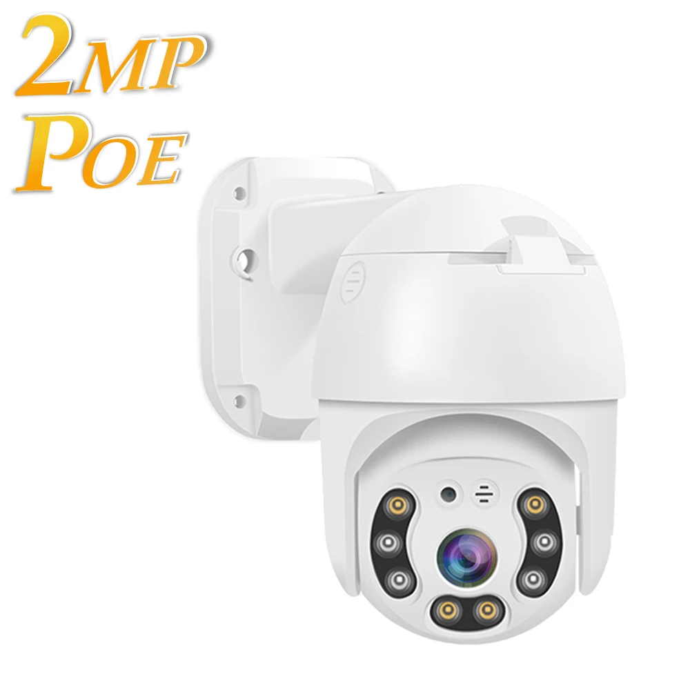 

1080P HD IP Camera POE Outdoor PTZ Security CCTV Camera AI Human Detection Two Way Audio iCSee XMEYE Cloud Surveillance Camera