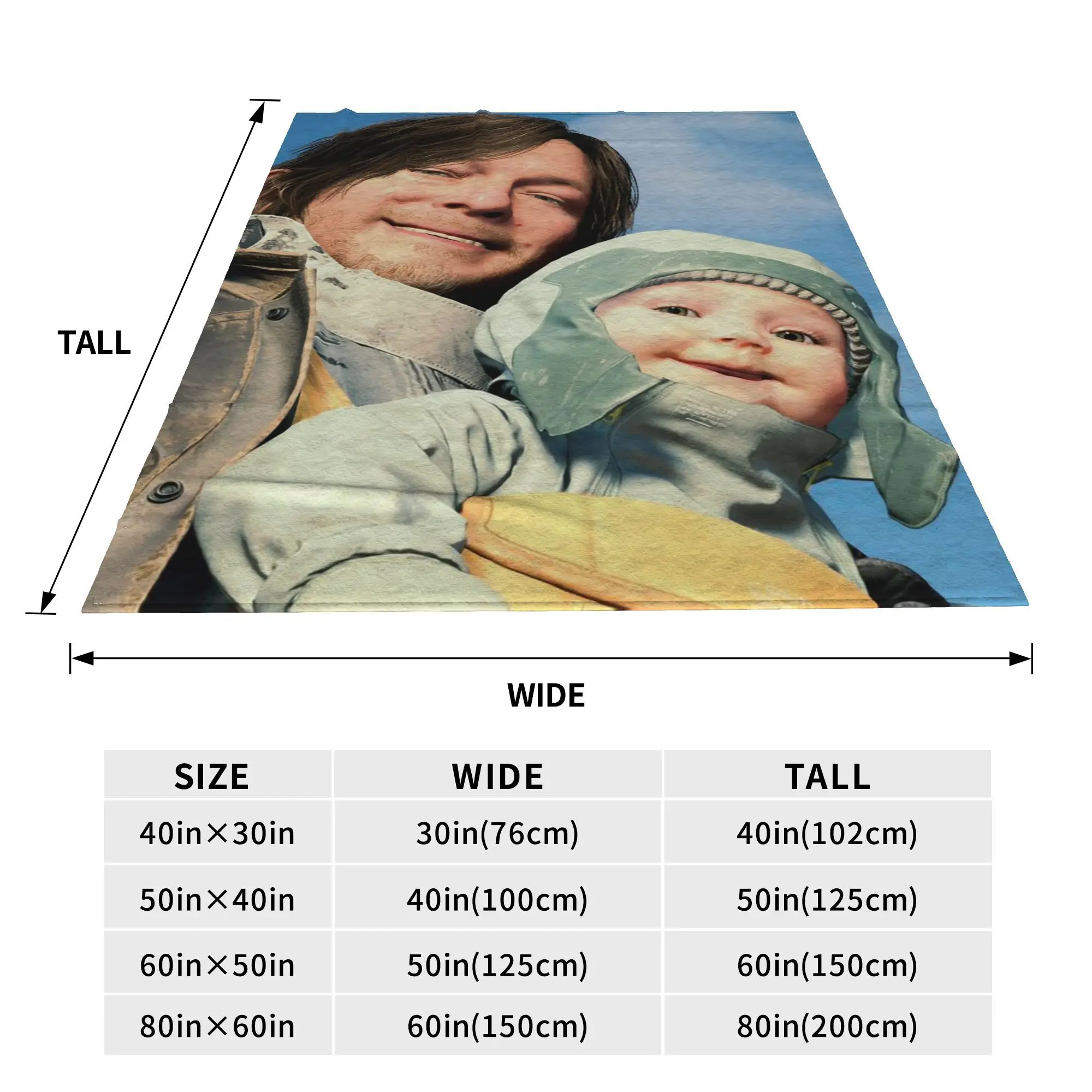 Bridge Baby on Board Death Stranding Blankets Lightweight Flannel Sofa Throw Blanket for Couch Bedding Office Throws Bedspread