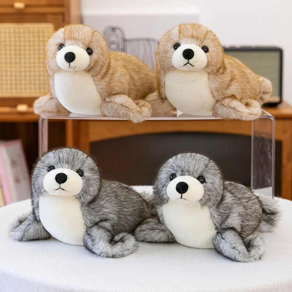 かわいいPPコットン製アザラシソフトコレクション、シーワールドアニマルぬいぐるみ、快適なアザラシぬいぐるみ、ホームデコレーション