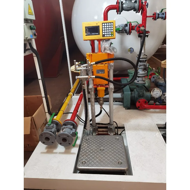 For Electric Semi-automatic LPG Gas Bottle Filling Scale ATEX Ex-proof Beverage Gas Station Equipment