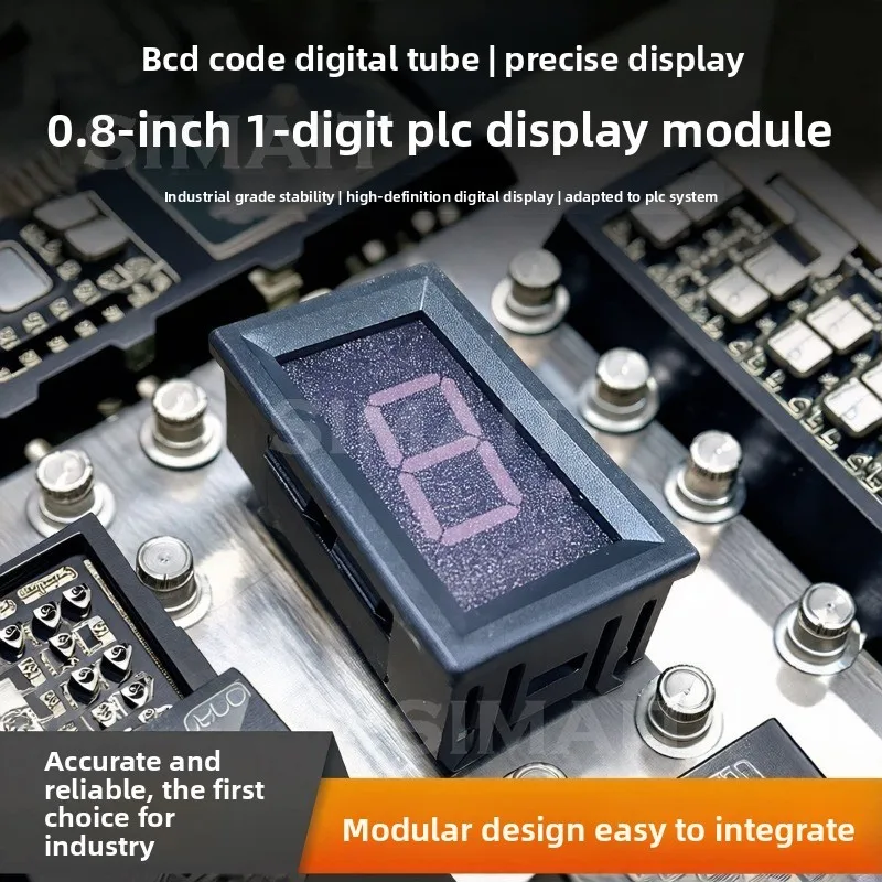 0.8 Inch 1-digit BCD Code Display PLC Head Bcd Code Digital Tube Display Module