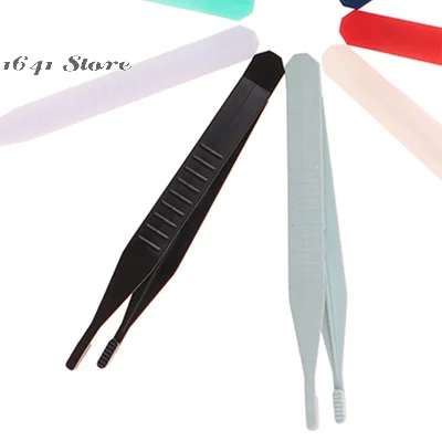 

(НОВИНКА) 10 шт. пластиковых пинцетов: медицинские, ремонтные, маленькие одноразовые, для рукоделия, детских игрушек, пластиковые зажимы (ассорти)