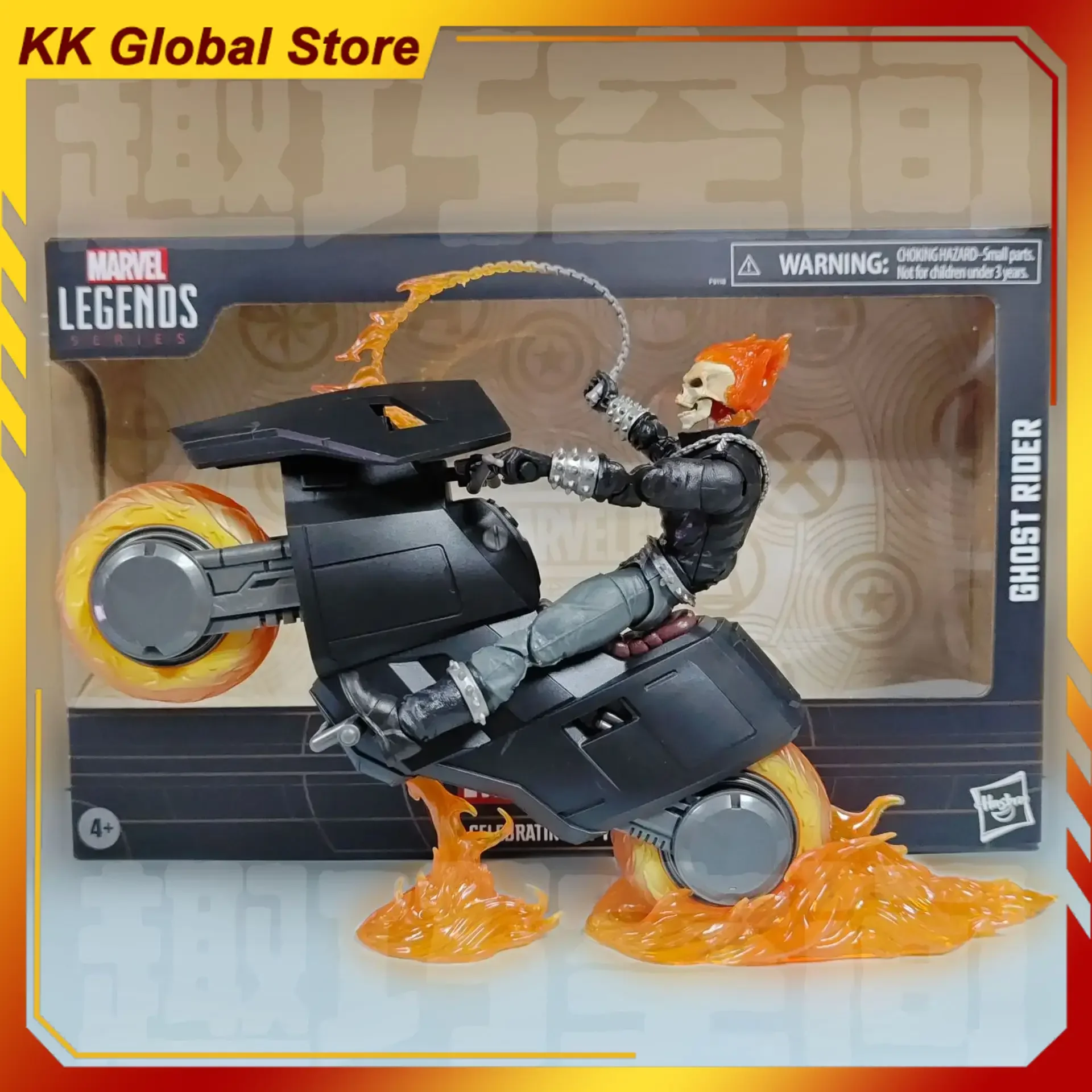 

17 см новый Ghost Rider аниме фигурка периферийные модели суставы могут перемещать сцена статуя украшения для рабочего стола подарки на день рождения игрушки