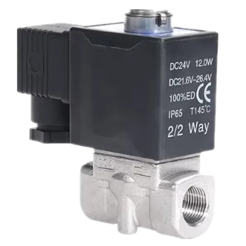 2KS Series Fluid Control Valve Pneumatic Solenoid Valve Normally Opened Type 2KSH-030 2KSH-050