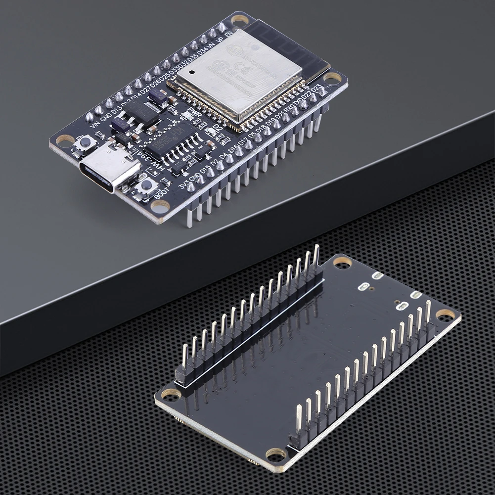 ESP32 WROOM-32 Development Board TYPE-C CH340C/ USB CP2102 WiFi+Bluetooth Ultra-Low Power Consumption Dual Core Wireless Module