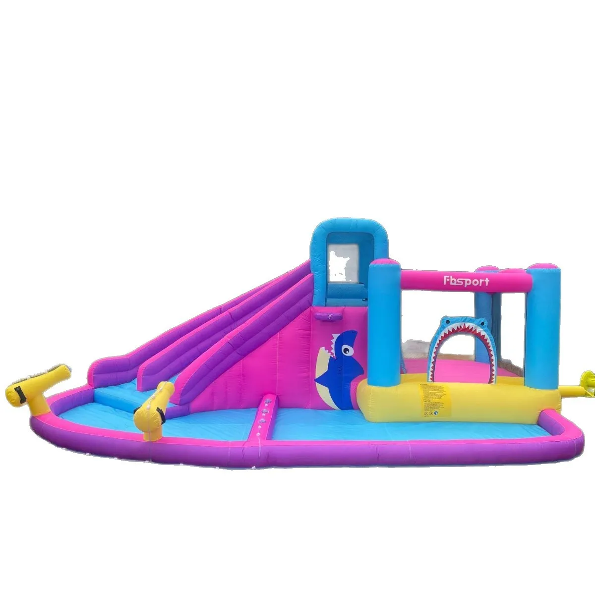 Multi Functional Inflatable logo Castle Cross Border Inflatable Trampoline Water Slide Children's Bouncy Slide Toy