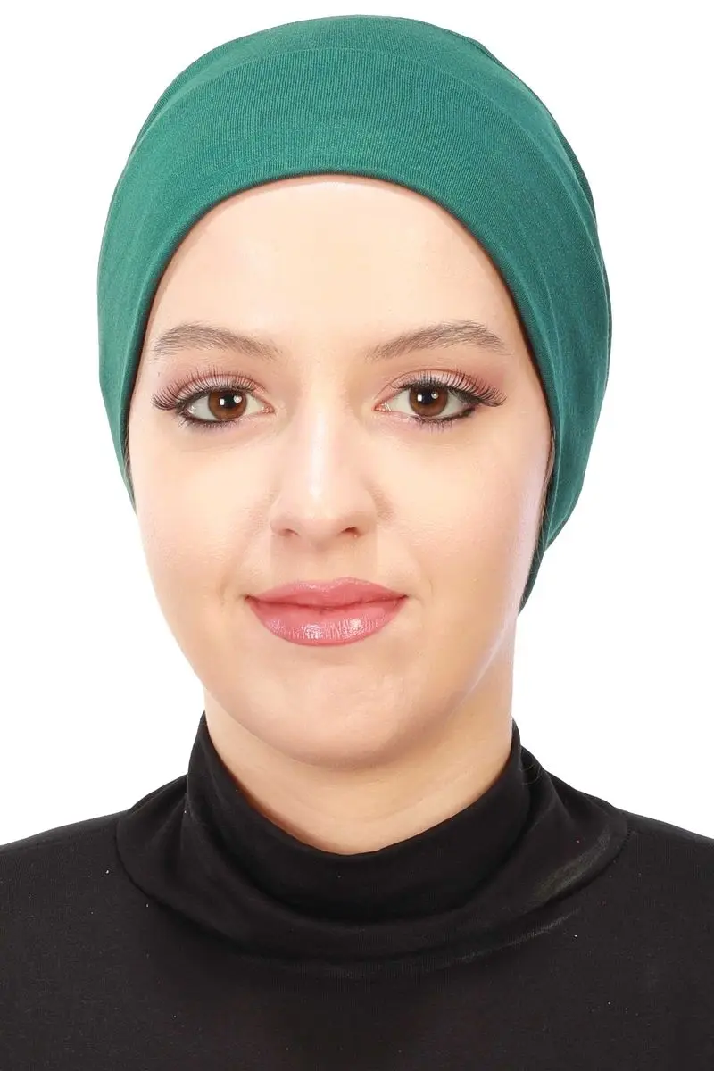 

Beret Model hijab Bone green