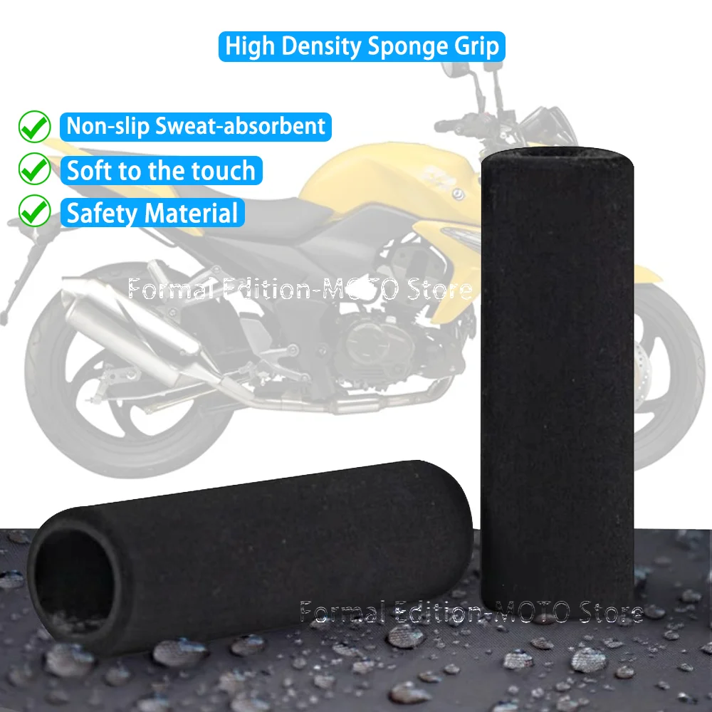 Motorcycle Sponge Grip Non-slip Handlebar Grip Sponge Cover for Sym Maxsym 400 600 TL 500 508 Joymax 125 250 Citycom Joyride 200