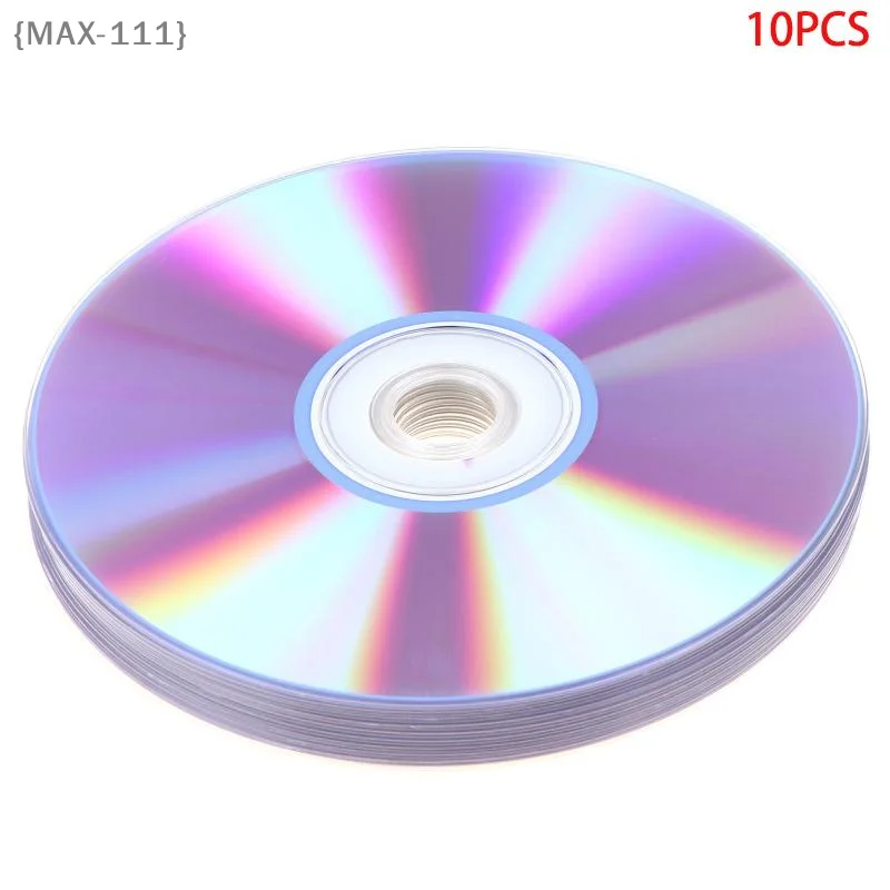 【F2-MAX111】10Pcs 3724/3725 CD-R Blank Discs Recordable Compact Disc 700MB/80min/52x CD-R BLANK Discs 4.7GB/120min/16x