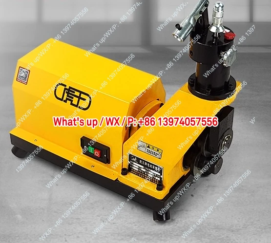 Tiger King Electric Hydraulic Groove Roller 43-323 Fire Pipe Stainless Steel Galvanized Steel Pipe Slotting Machine