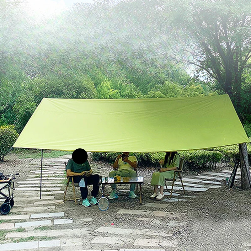 Camping picnic rainproof sunshade cloth canopy portable camping equipment