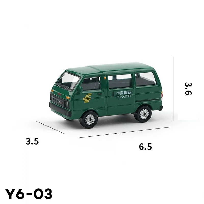 Xcartoys 1:50 Da-fa TJ110 Post Y6-03 Green Alloy Simulation Model Car