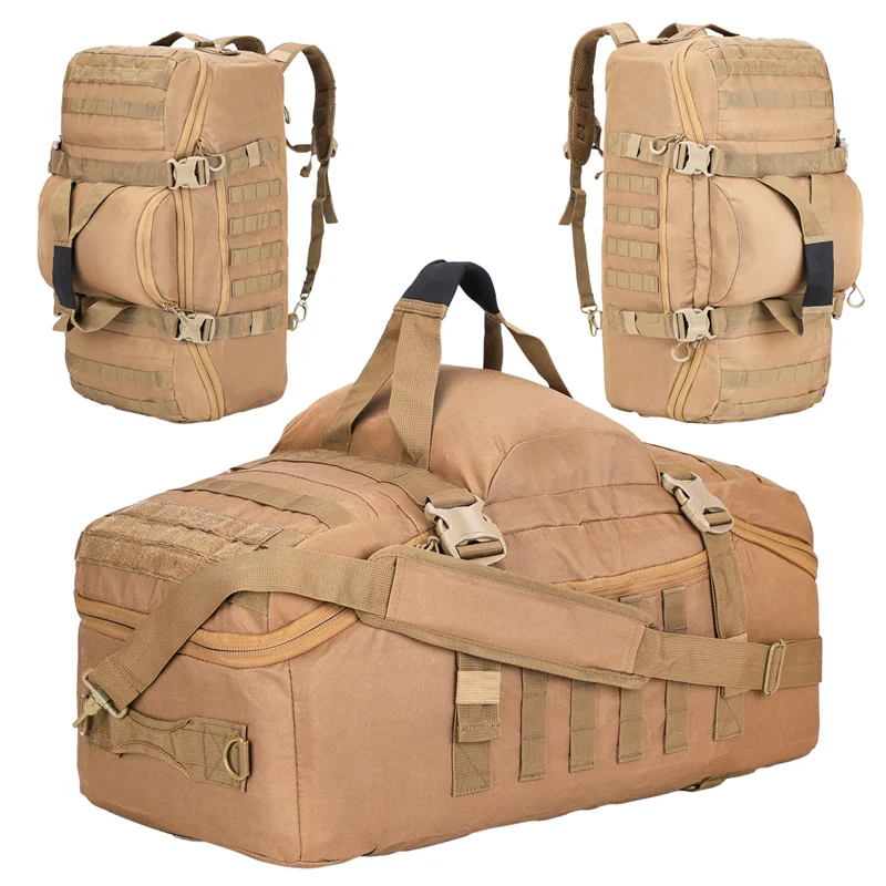 LQARMY 25L Reiserucksack, Militär-MOLLE-Reisetasche, Armee-Rucksäcke, wasserdichte Sport-Rucksäcke für den Außenbereich, Gepäck, Wandern, Sporttasche