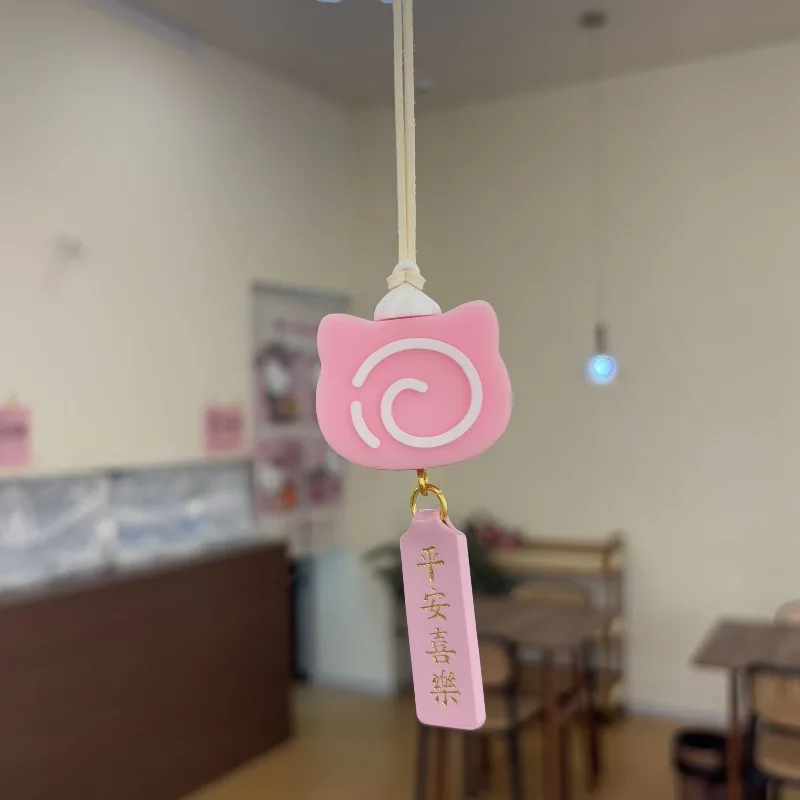 Sanrio Hello Kitty car lanyard creative high-appearance anime merchandise cartoon figurine cute car rearview mirror decoration