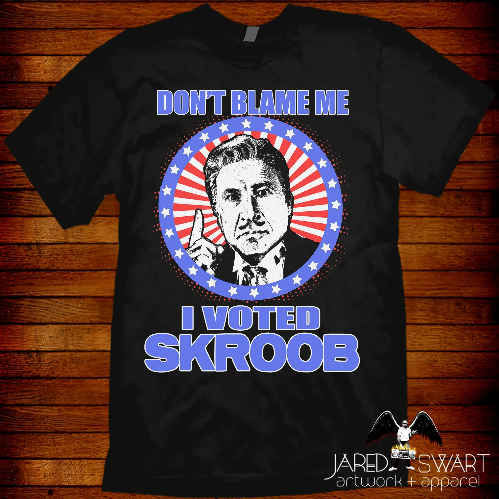 Spaceballs T shirt parody funny I Voted Skroob Sizes S M L XL 2XL 3XL 4XL 5XL also in ladies fit