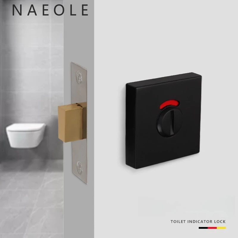 

Public Toilet Indicator Lock; WC Door Lock; Hotel Dressing Room Zinc Alloy Red and Green Indicator; Wooden Door Indicator Lock.