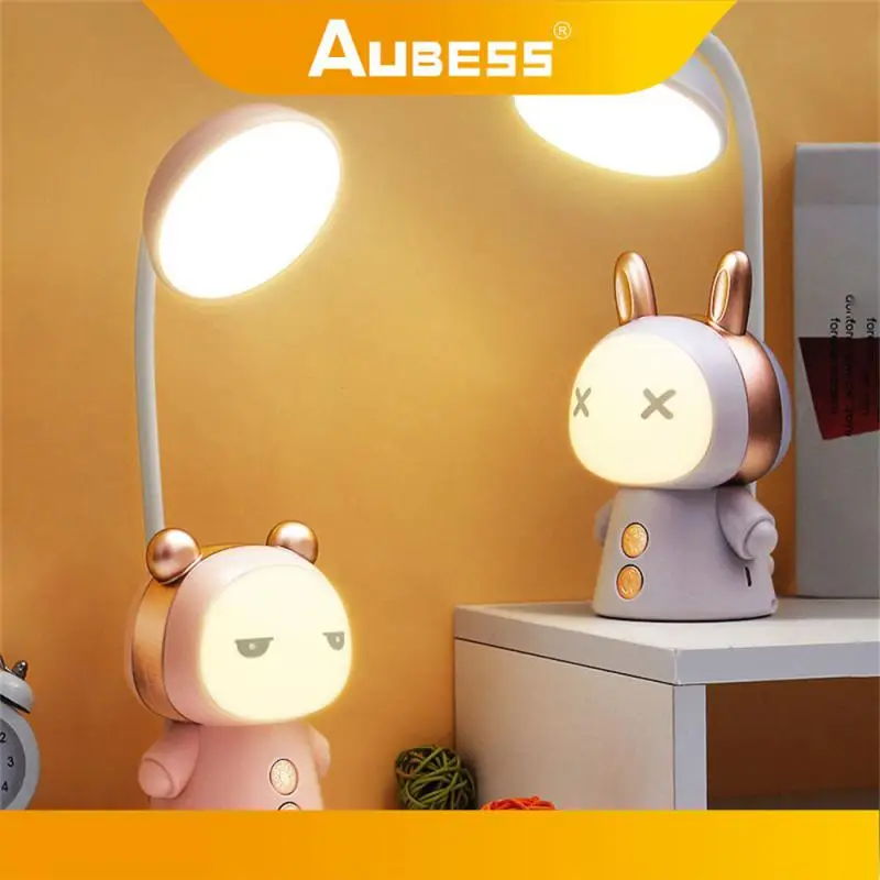 

Long Endurance Led Reading Lights Dimming Kids Table Lamp Usb Rechargeable Eye Protection Learning Reading Desk Lamp