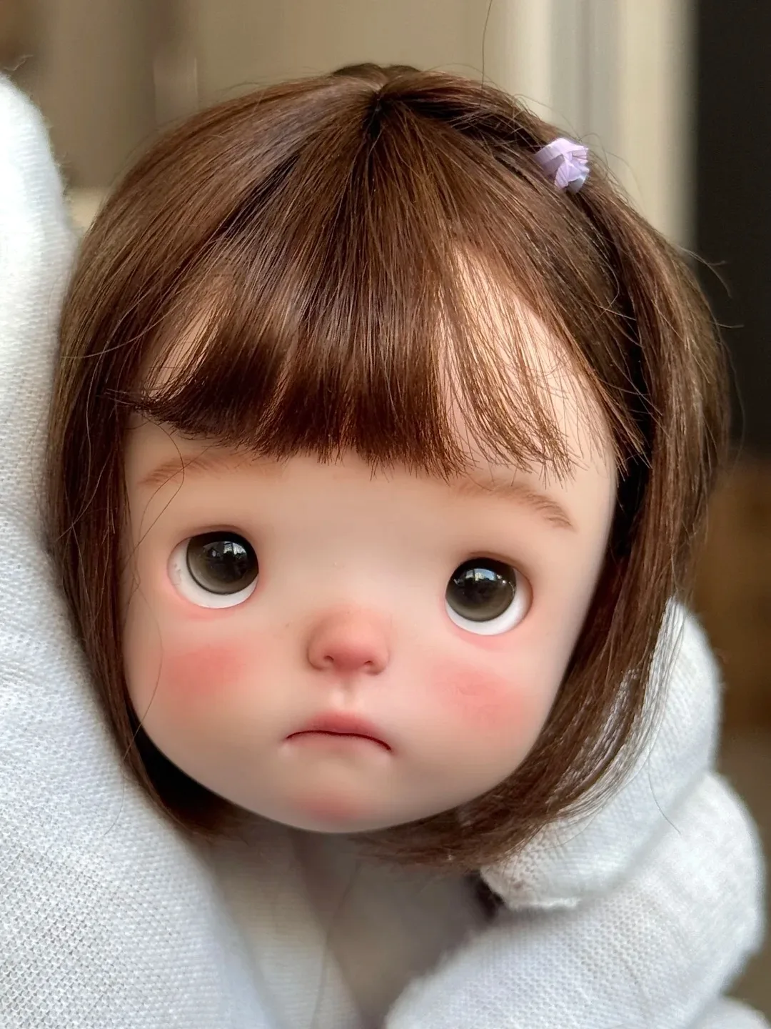 หัวตุ๊กตา BJD ขนาด 1/6 รุ่นใหม่ ปี 2026 - ตุ๊กตาเด็กผู้หญิงน้อย ดูดู ลิตเติ้ล พี สวยงาม ทำจากเรซิ่น ของเล่นคุณภาพสูง แต่งหน้าแล้ว  แค่หัว  ของขวัญ