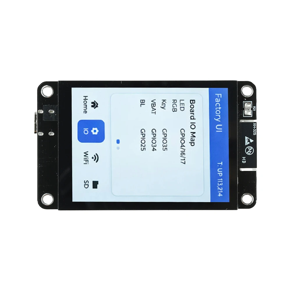 ESP-32 Entwicklungsboard 2,8-Zoll Kapazitiver Touchscreen 240x320 Display Kompatibel mit Wi-Fi BT – Detail 15