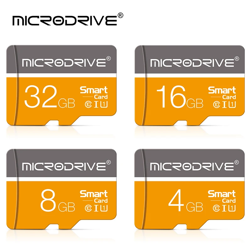 Micro TF SD Cards 512GB 256GB  Memory Card 128GB 64GB Flash Tf Card 32GB 16GB 8GB 4GB High Speed Class 10 for Phone Tablet PC