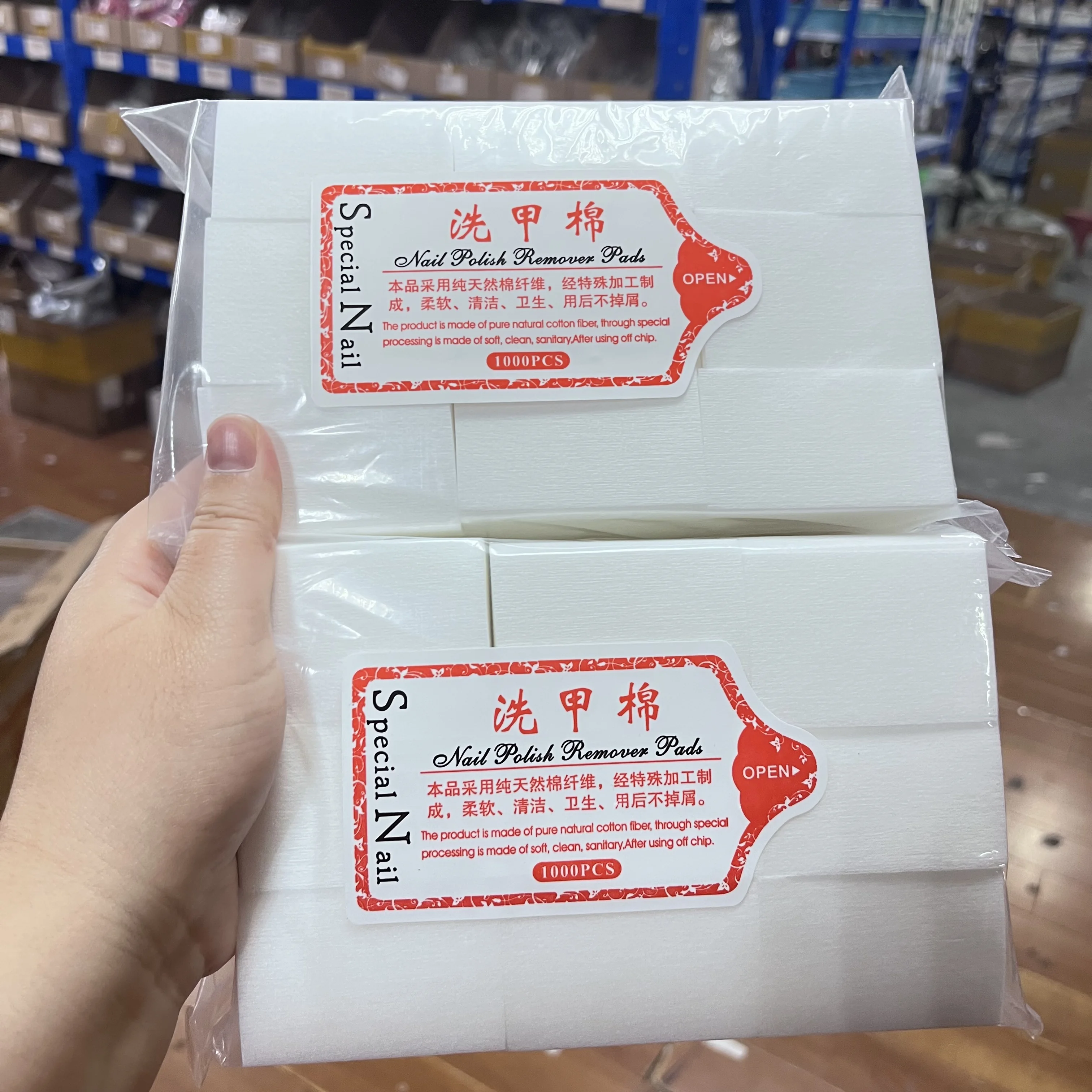 600 個糸くずの出ないコットンパッドネイルクリーニングコットンホワイト/ピンク/ブルー/イエローファイバーティッシュコットン DIY リムーバーマニキュアクリーナーパッド