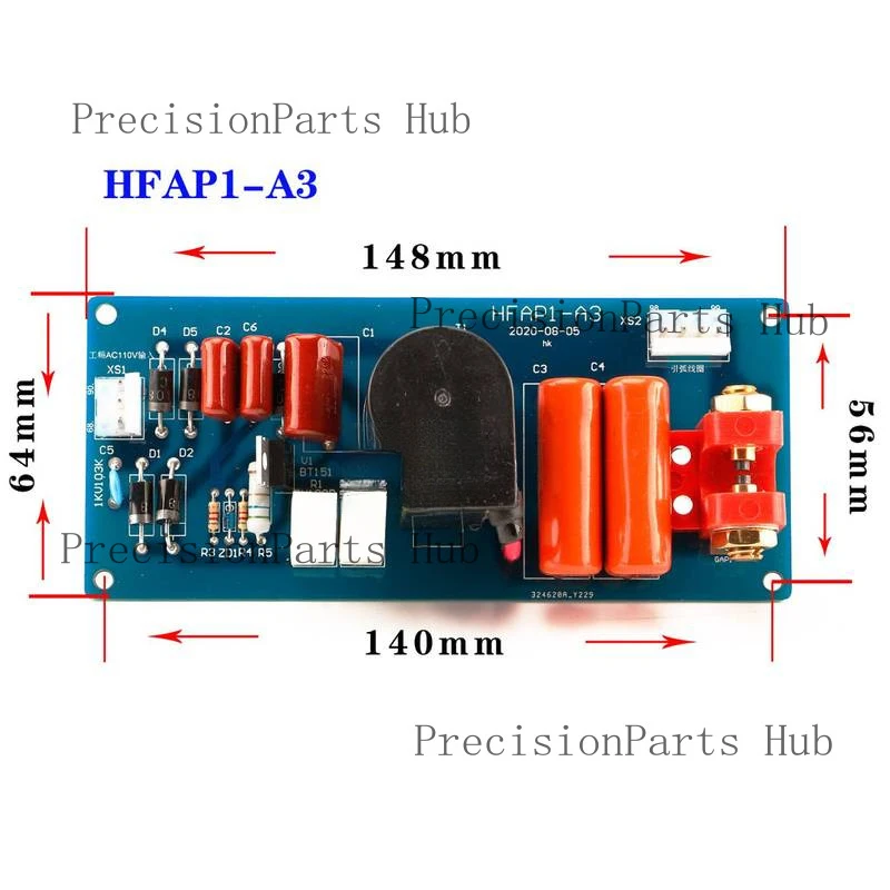 

HFAP1-A3 Huayuan LGK-63/100/120/200 LGK 63 100 120 200 High Frequency Ignite Pilot Arc Printed Circuit Board PCB Plasma Cutter