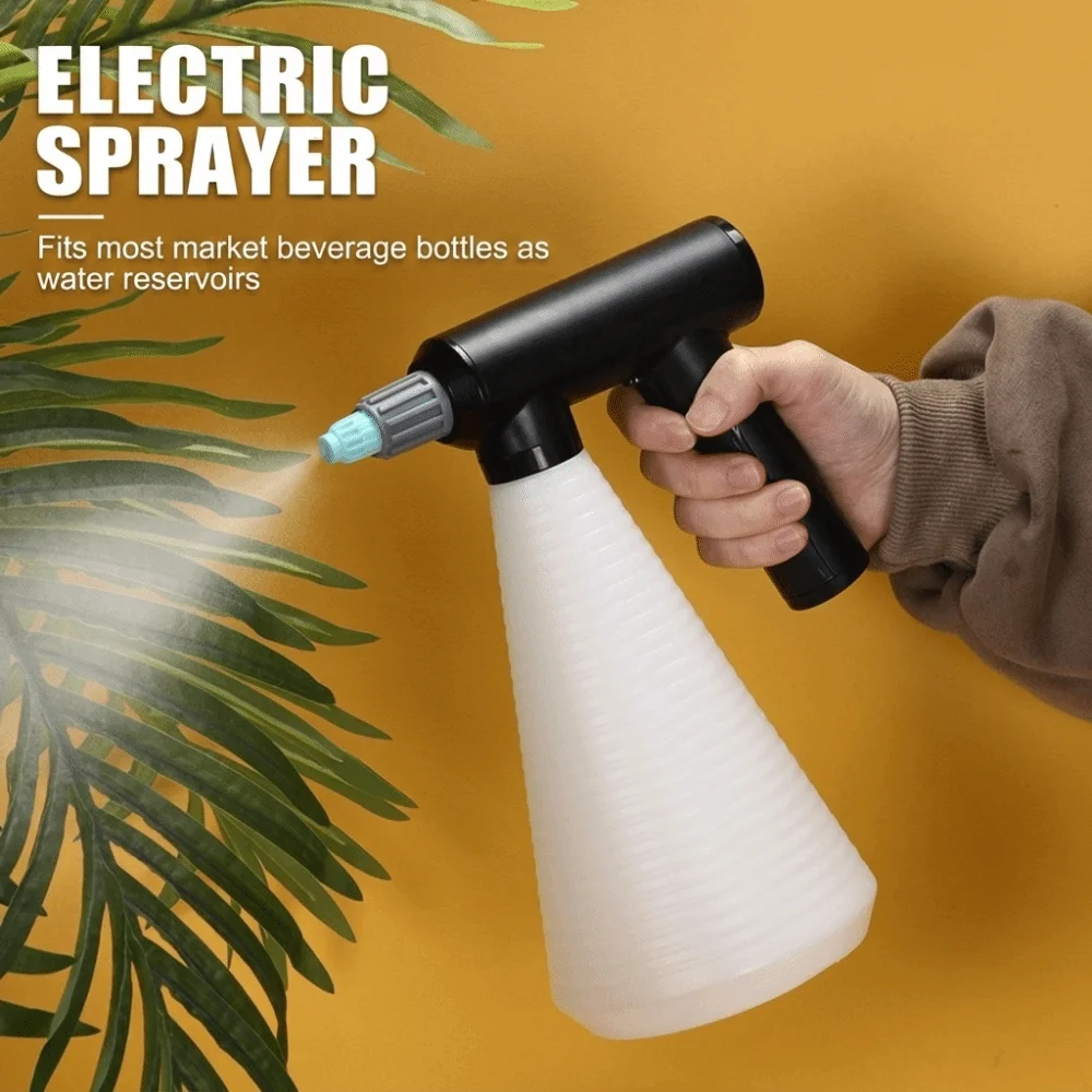 Portable Automatic Spray Bottle Rechargeable Universal Electric Sprayer Hand-Held Cordless Irrigation Sprayer Bonsai Home