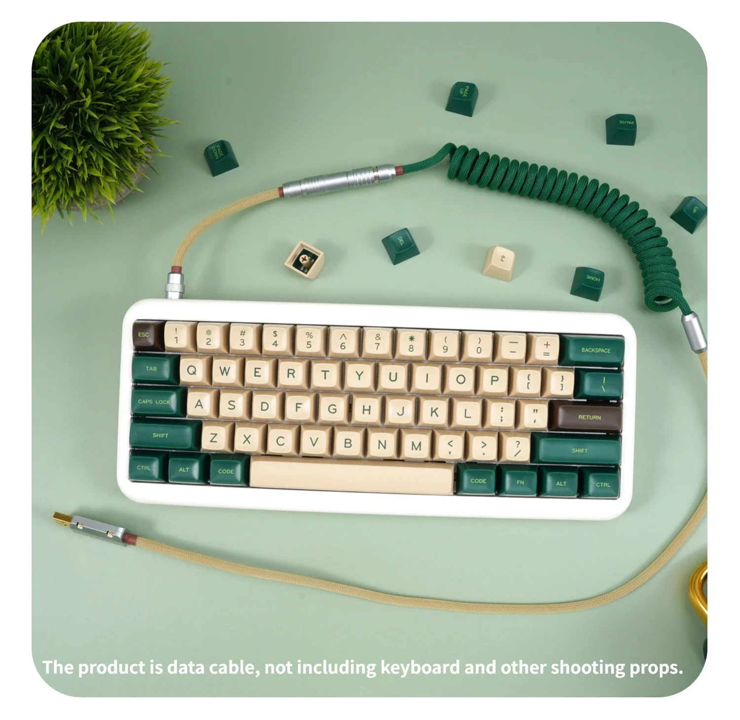 GeekCable Customized Mechanical Keyboard Data line MelGeek Keycap Line Mojo60 Yod Type-C/Mini-USB/Micro/PH/XH/EH