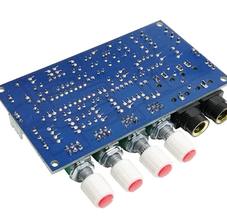 Dual AC12V digital microphone amplifier board PT2399 karaoke amplifier module electronic DIY PCB view 6
