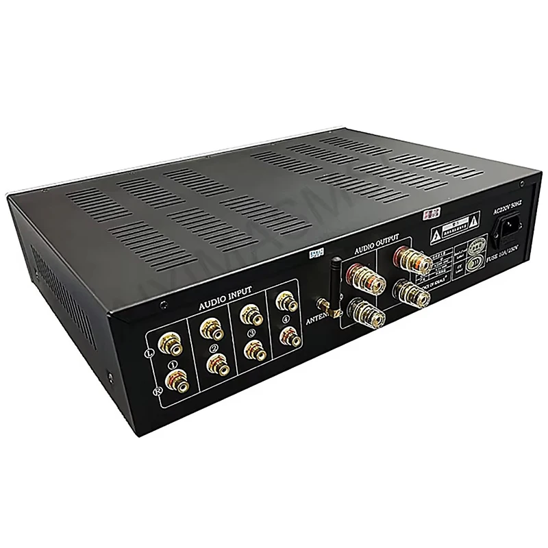 AIYIMA SMSL 2.0 Stereo 400W HIFI Amplifier USB Remote Control Bluetooth 5.0 Merged Amplifier Audio
