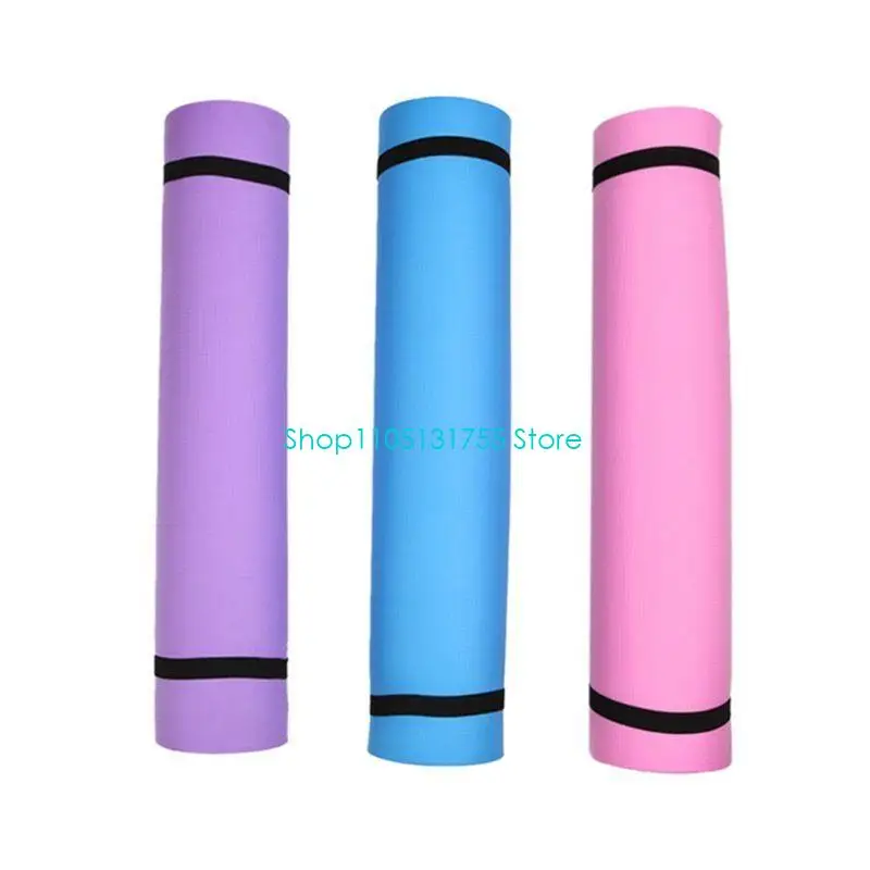 K0EF Durable 4mm Thickness Yoga Mat Non-slip Exercise Pad for Health Lose Weight Fitn