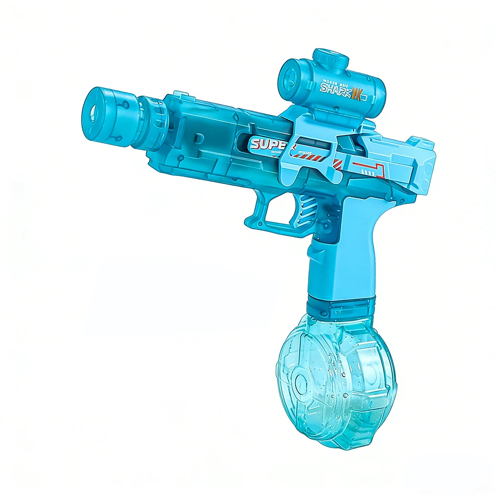 Fire Rat Ice Rat Volautomatisch elektrisch waterpistool met vuurspray, knipperende lampjes en terugslagsimulatie, groot bereik, grote capaciteit, geschikt voor kinderen en volwassenen, strand- en - afbeelding 2