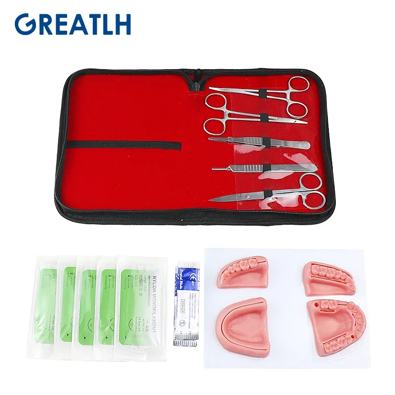 Medical Dental Suture Kit Oral Model Chirurgical Practice Set Surgical Teaching Model Dental Materials