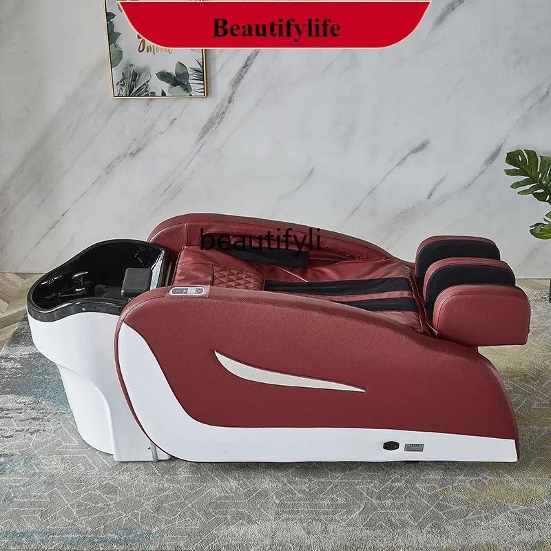 

Electric Massage Shampoo Bed Barber Shop Automatic Multi-Functional High-End Flushing Bed Hair Salon