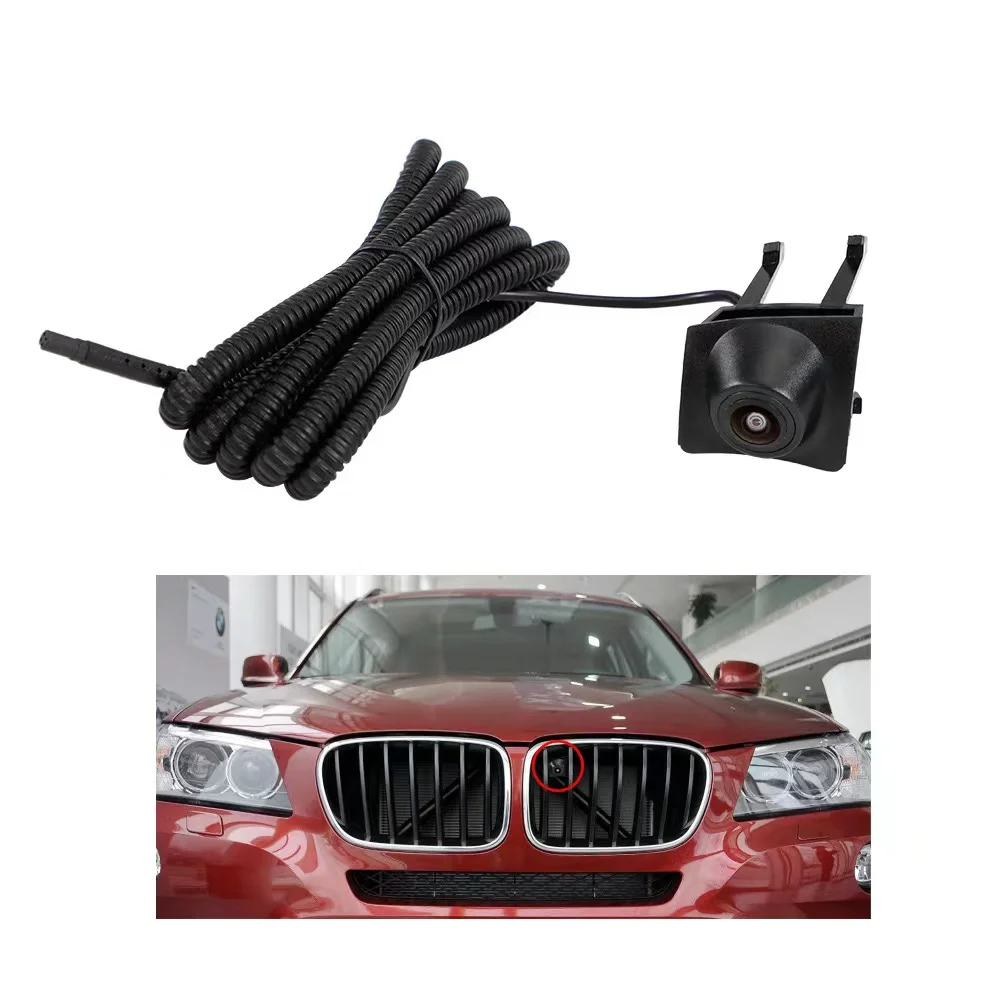 HD Car OEM Front View Camera Night Vision Wide Angle 170 Degree Camera for BMW X3 2013 Waterproof IP68 Front View camera