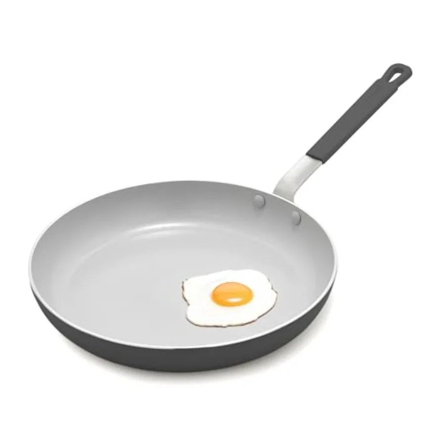 

x Bobby Flay Nonstick PFAS-Free Diamond Ceramic Induction Suitable Stay-Cool Silicone Handle Easy Clean Dishwasher and Oven Saf