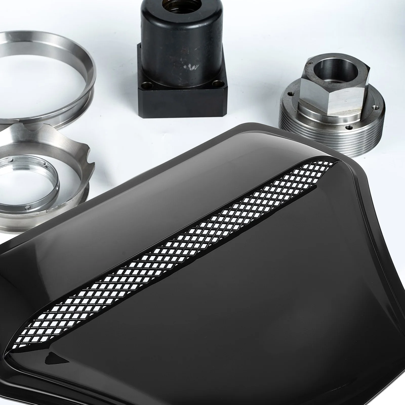 

Car Hood Air Engine Hood Scoop Vent Cover Durable Bonnet Vent Trim For Engine Protection Car Exterior Accessories