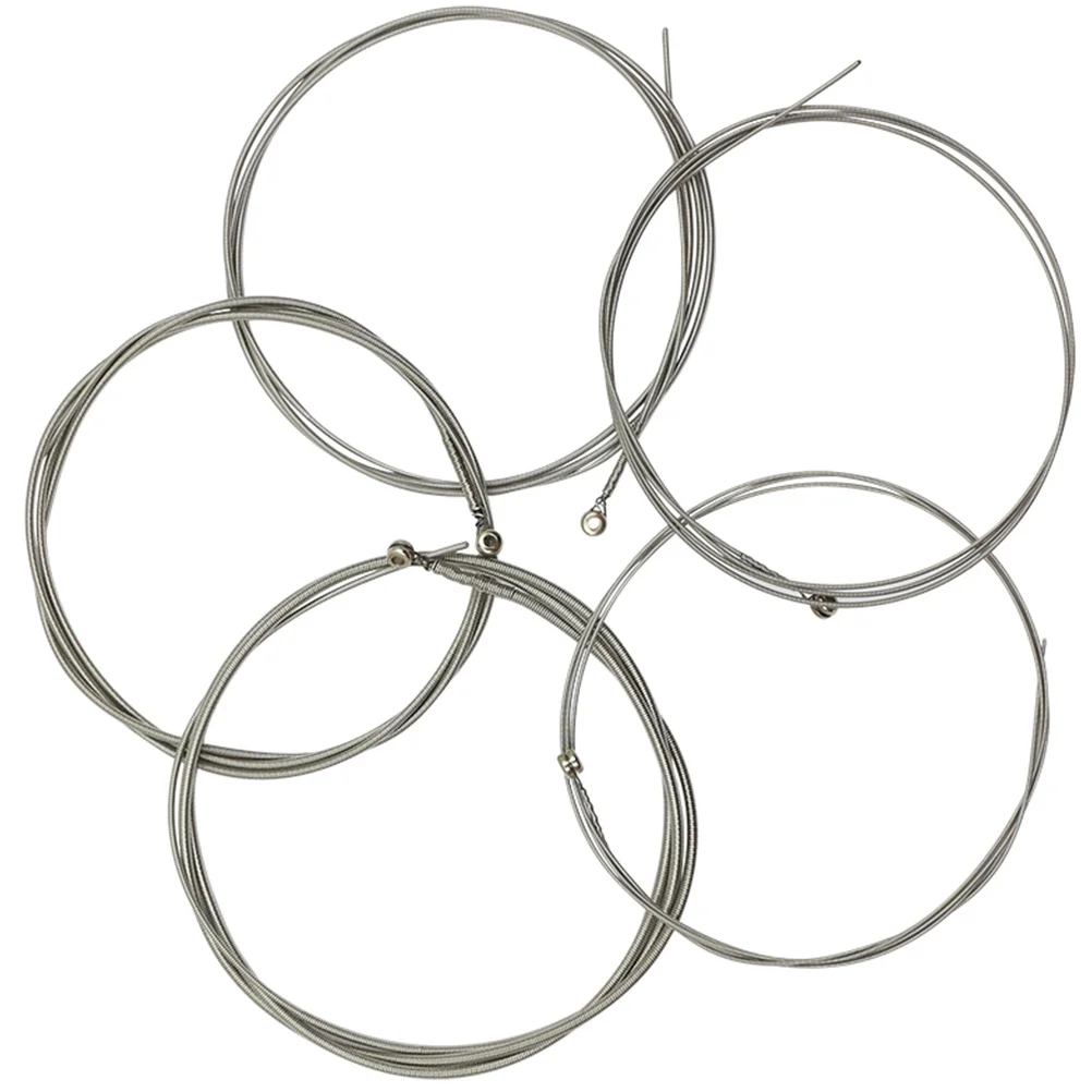 

5 String Electric Bass Strings Set Nickel Wound Steel Core Durable Practical Tone Beautiful Sound Bass Accessories Instrument