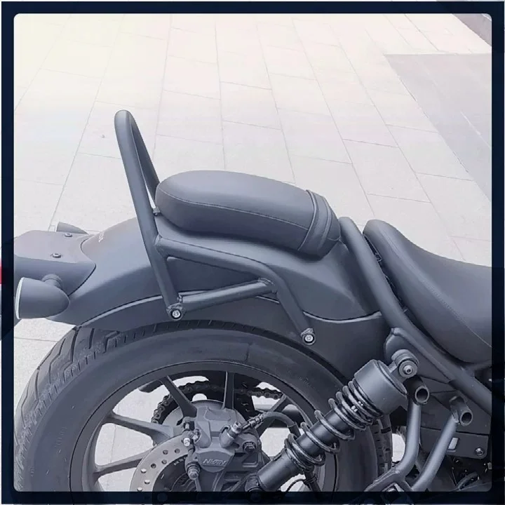 For Honda Rebel CM300 CM500 Custom Rear Armrest Arched Design Back Support Motorcycle Accessory for Dedicated Vehicles