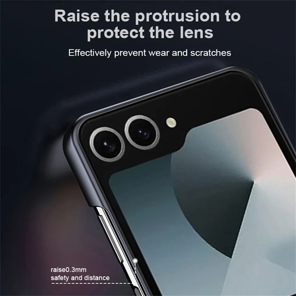 حافظة هاتف مغناطيسية فاخرة لهاتف Magsafe Matte Frosted AG لهاتف سامسونج Z Flip 7 FE 6 5 zflip 4 3 غطاء حماية للشحن اللاسلكي #5