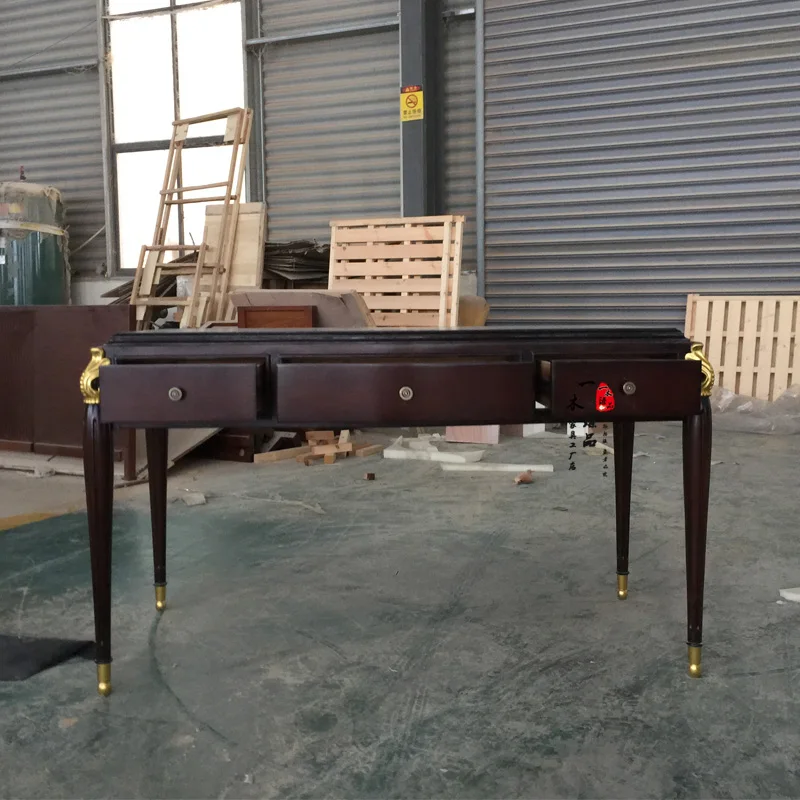 โต๊ะเขียนหนังสือหลังสมัยใหม่และเก้าอี้รวมกันเฟอร์นิเจอร์การศึกษาของนักเรียน