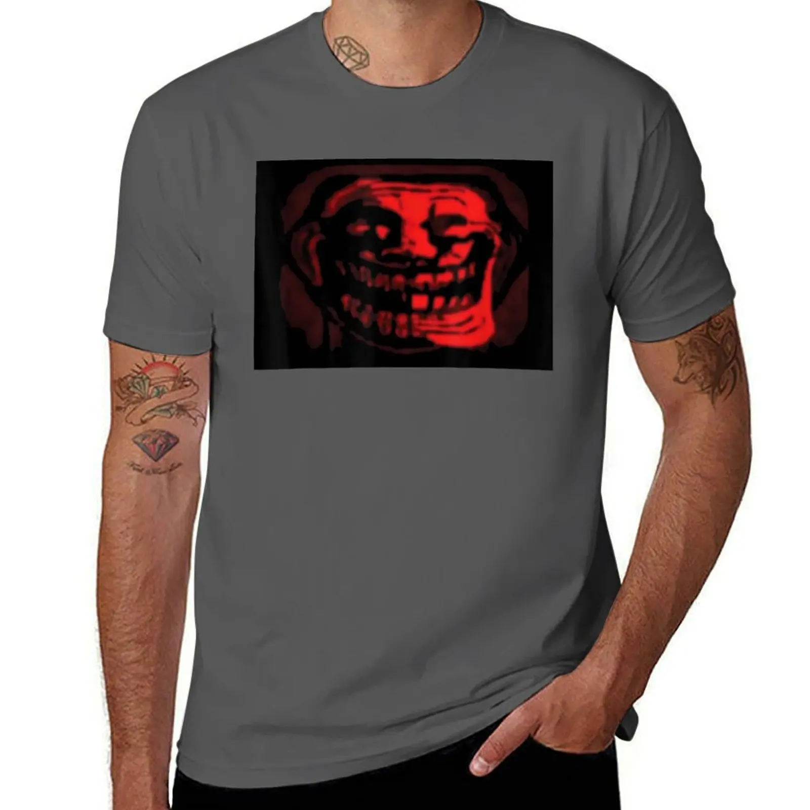

Phonk Trollge Meme T-Shirt t shirts for man cotton t shirt personalised T-Shirt