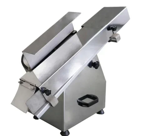Stainless steel food factory bread opening machine hamburger cutting machine