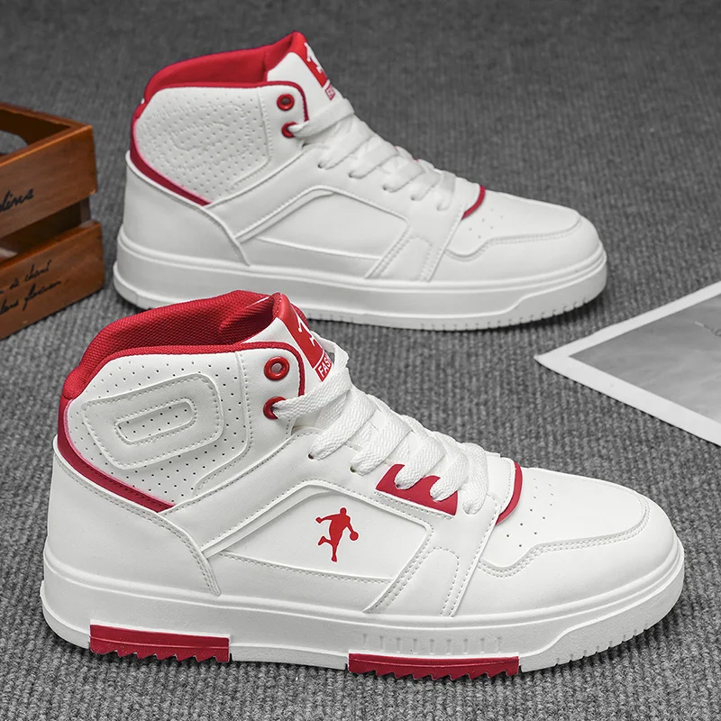 white-red
