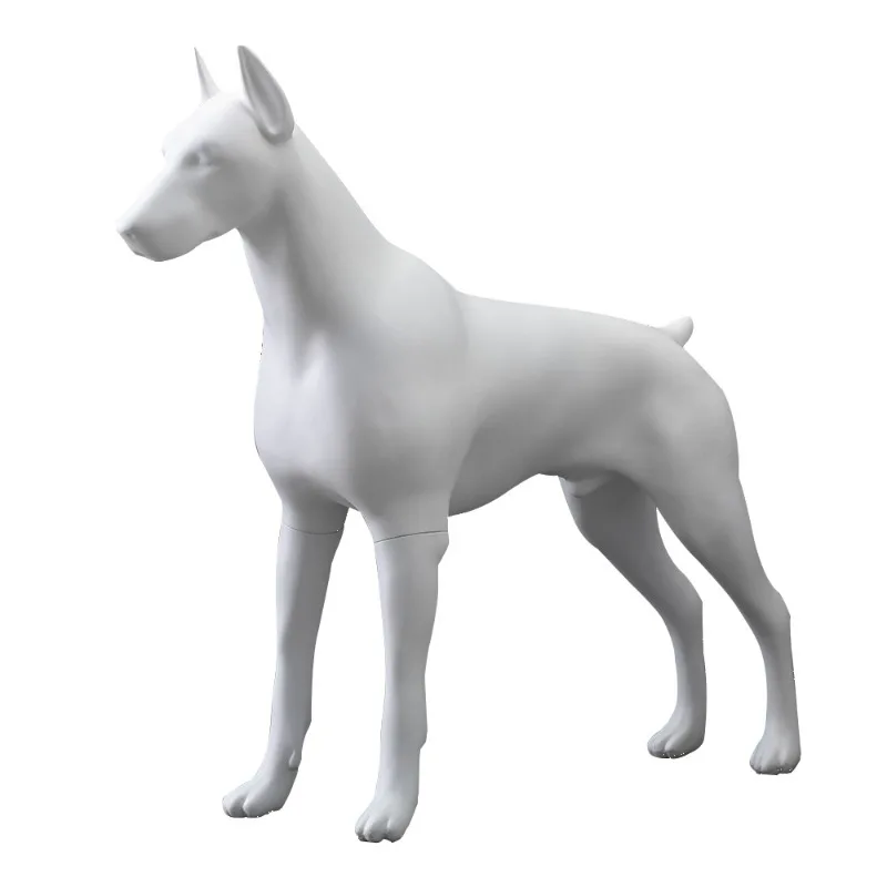 

Large props creative dog, floor ornaments home living room pet clothes display