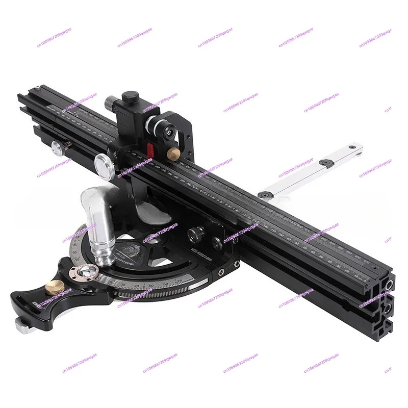 Woodworking table worktable scale push table saw support limit ruler modified push table DIY auxiliary tools