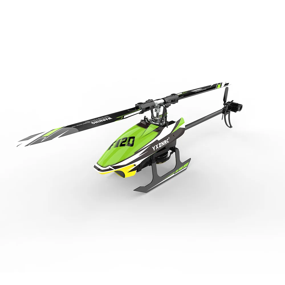 F120 6CH 3D 6G System Dual Brushless Direct Drive Motor Flybarless w/ S-FHSS RC Helicopter Aircraft RTF