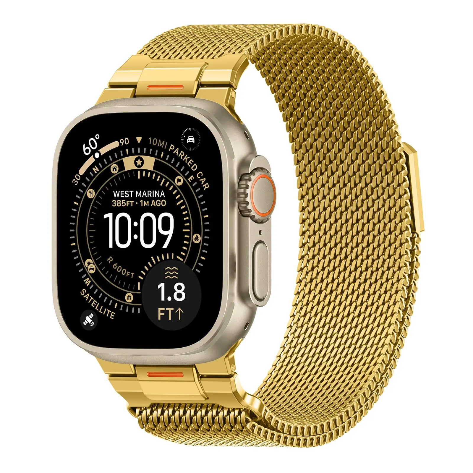 Milanaise-Schlaufenarmband für Apple Watch Ultra 3 2 Band 49 mm 46 mm 44 mm 41 mm 45 mm 42 mm 40 mm Armband iWatch Serie 11 10 9 8 7 6 SE 3