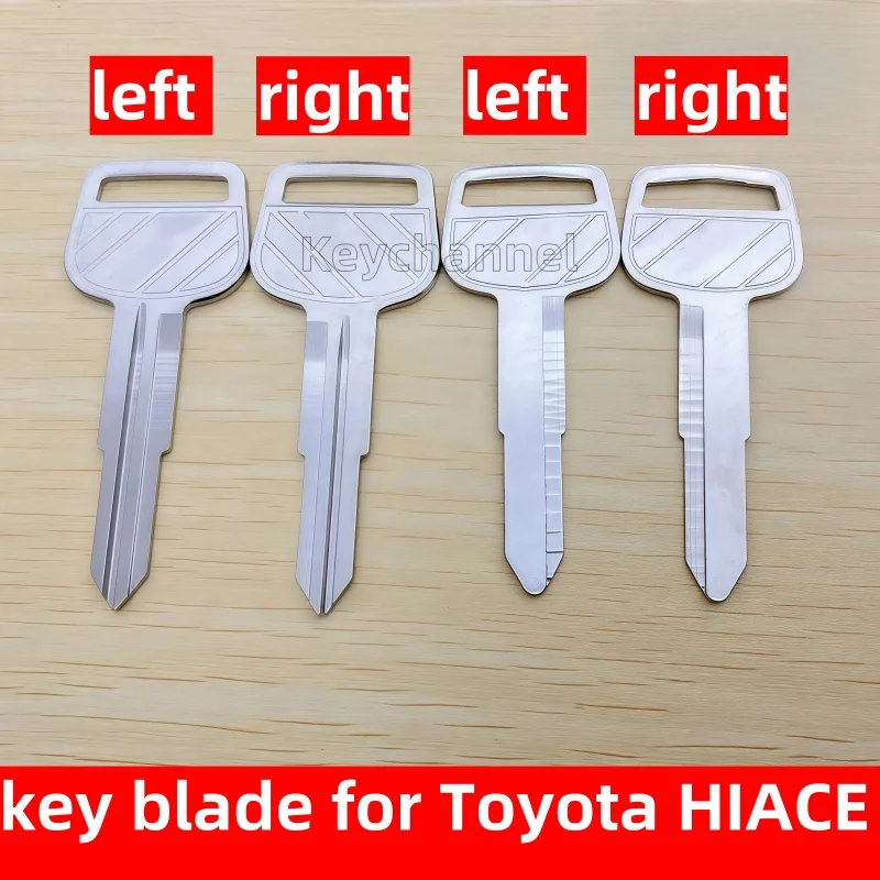 

10pcs Car Key Blade Uncut Solid Key Blank for Toyota Hiace Right Left Side Blade Locksmith Tool Toyota Replacement Key Blade